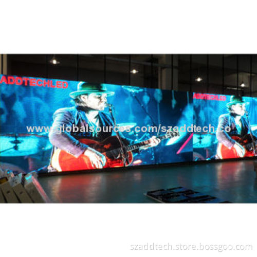 Stage background indoor LED panel screen, used for restaurant, disco, hotel, entertainment industry